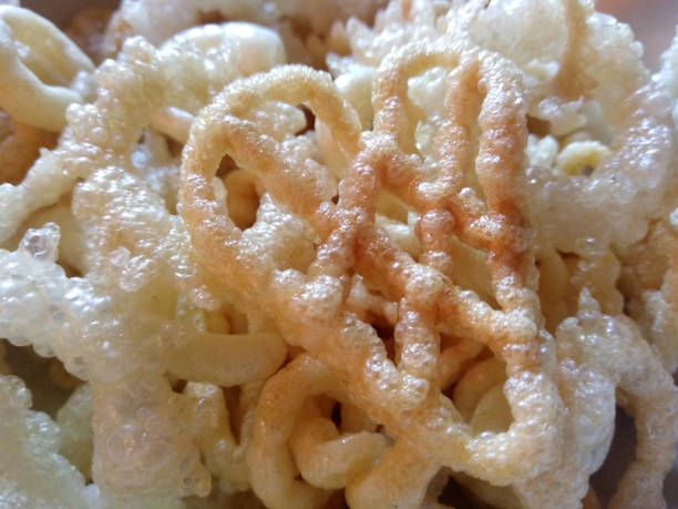 istock Various types of chips spice fast food. Crispy potato chips cooked food. 1466011945