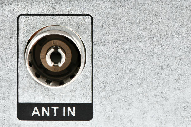 istock Close-up of antenna port or interface 1466020553