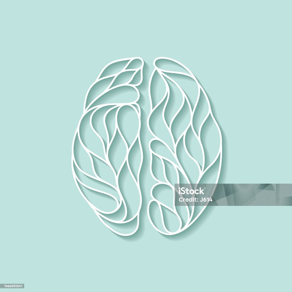 Abstract. Brain Visuals Abstract Human Brain Stock Illustration - Download Image Now - Abstract ...
