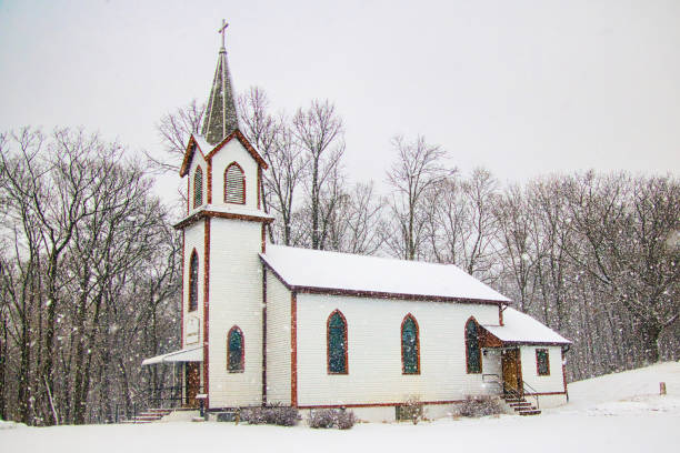 istock Chapel in the Snow 1466061862