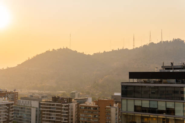 istock city ​​at sunset in chile 1466062850