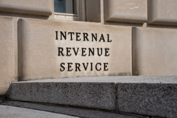 Internal Revenue Service stock photo