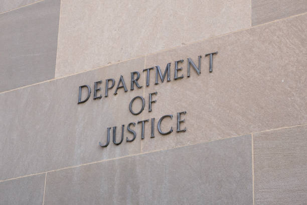 Department of Justice stock photo
