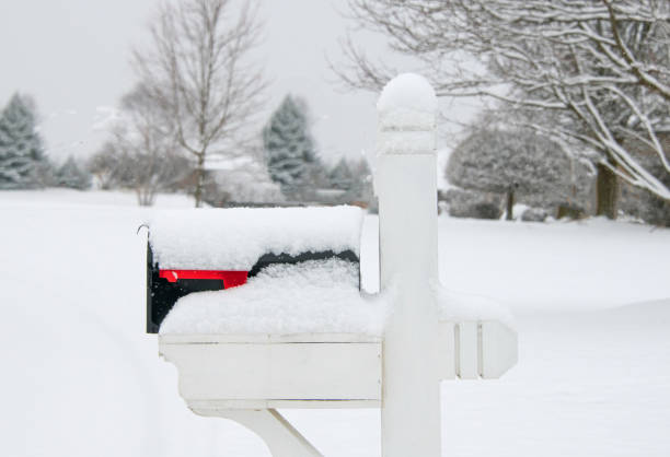 istock Rural Mailbox in the snow-Howard County, Indiana 1466091880