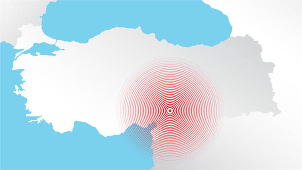 EARTHQUAKE DEPREM BROKEN PRAY FOR TURKEY EARTHQUAKE DEPREM BROKEN PRAY FOR TURKEY seismologist stock illustrations