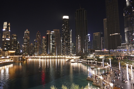 Dubai has a fascinating skyline day and night, but during nighttime it's breathtaking.