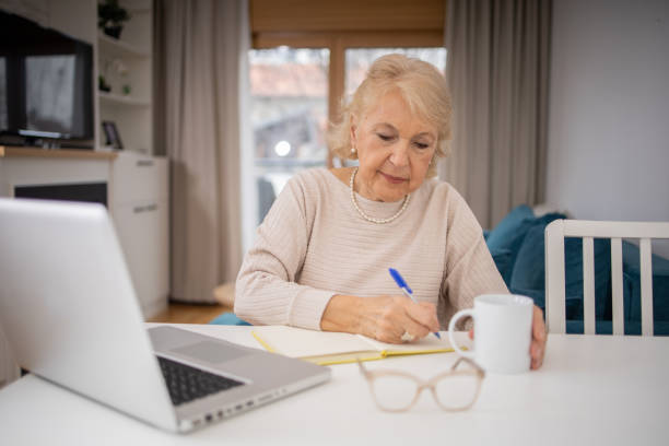 istock Woman working from home 1466126547