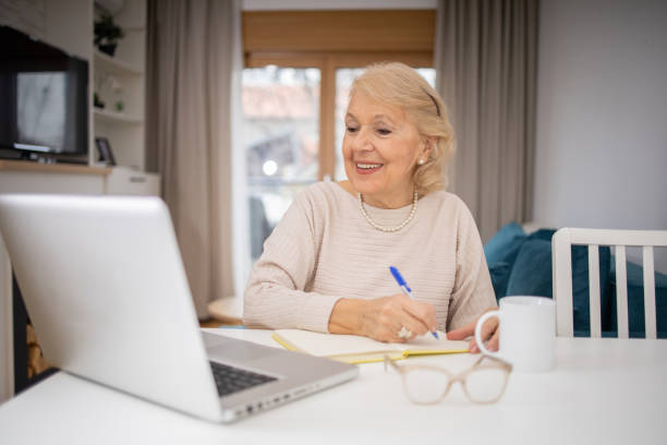istock Woman working from home 1466126550