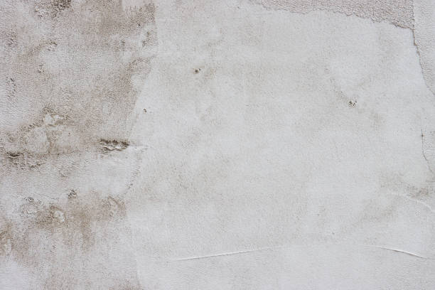 istock The wall is covered with rough putty. 1466138479