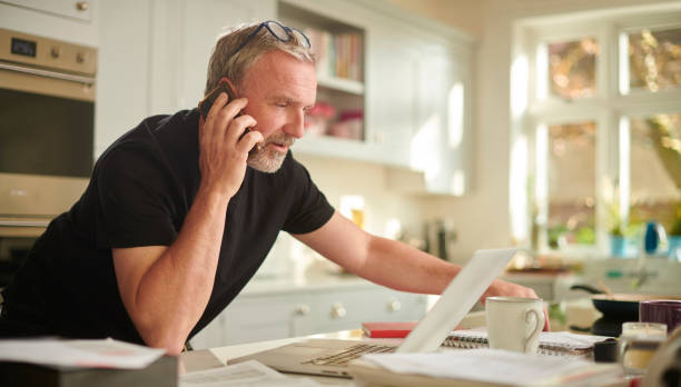 istock speaking to the office from home 1466148585