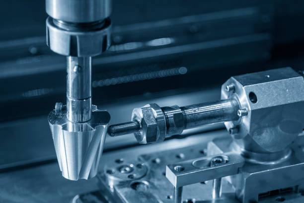 istock Close up operation of the sinker EDM machine. 1466172872