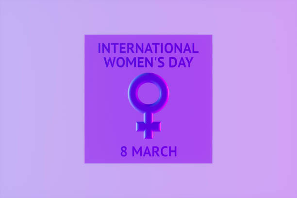 istock Women's Day 8 March greeting card 1466232665