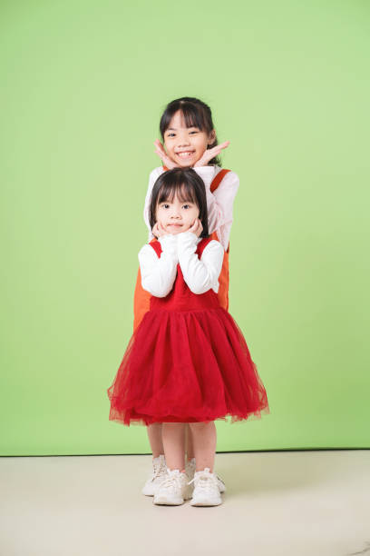 istock Image of young Asian child on background 1466237677
