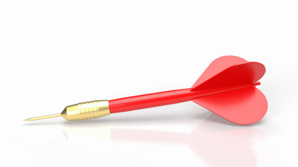 istock The red darts for business or challenge concept 3d rendering 1466272045