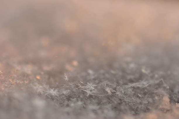 Snowflake landscape stock photo