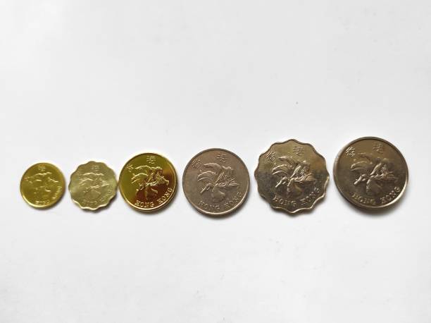 istock Mixed Hong Kong dollar coins, 1466277214