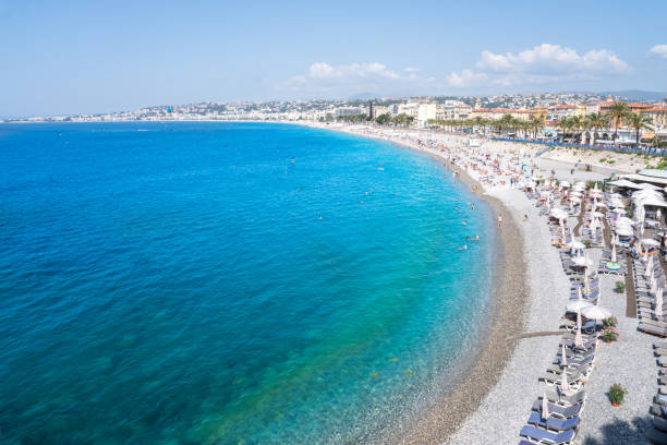 istock Panoramic view of Nice, France 1466280593