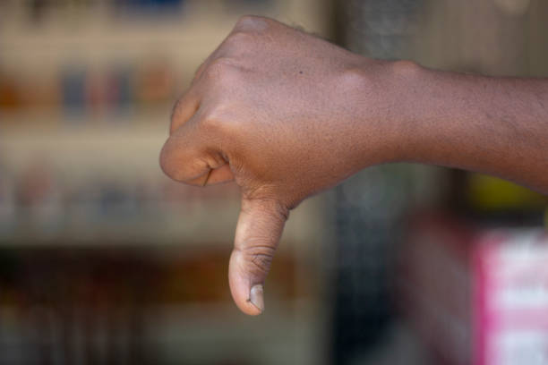istock a man show his own hand style and the background is blurred 1466282781