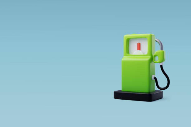 istock 3d Vector Green Gas Pump, Green Energy, Clean Energy, Environmental Alternative Energy Concept. 1466289586