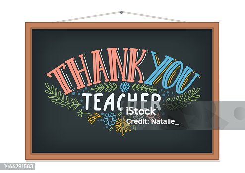 istock Thank You Teacher 1466291583