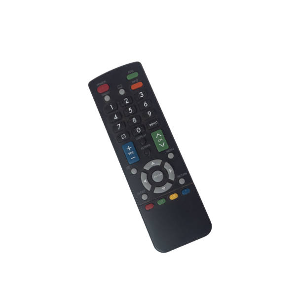 istock : black television remote control isolated on white background 1466293754