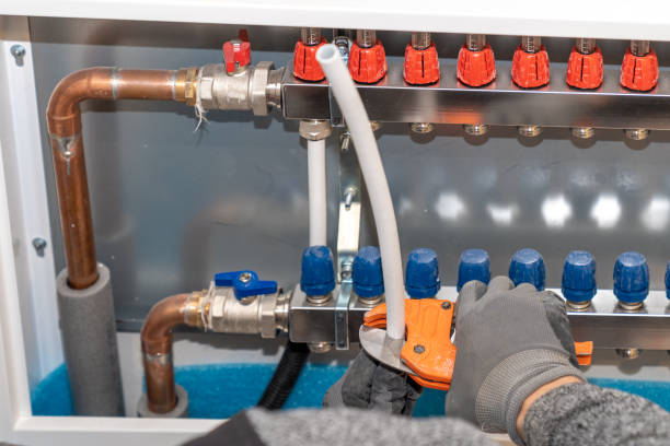 istock connecting the floor heating to the switchboard 1466301129