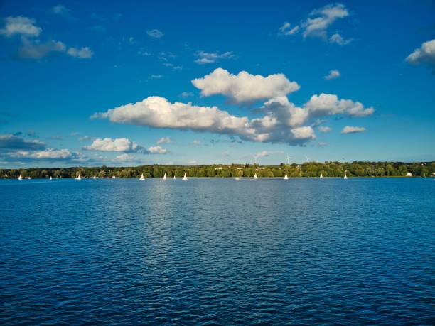 istock Sailboat on lake Starnberg 1466304458