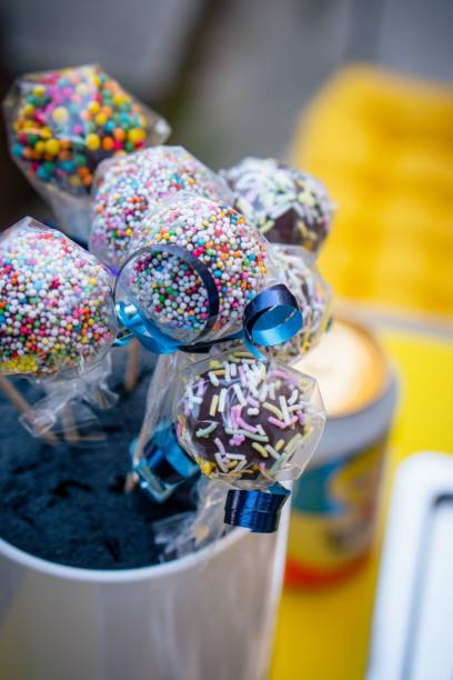 istock Closeup of chocolate candies 1466310834