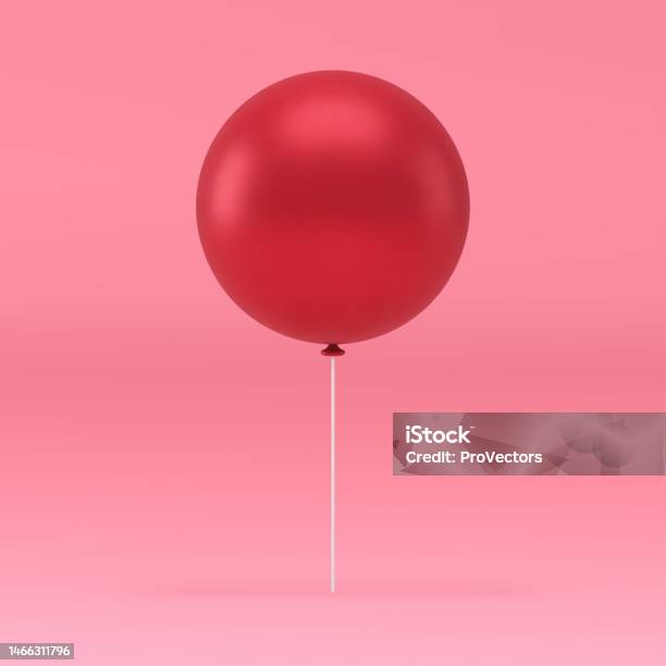 Red Inflatable Texture Red Air Balloon 3d Rubber Inflatable Party Decor On Stick Holiday ...