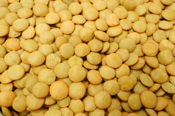 istock Closeup of raw lentils for a background 1466317159