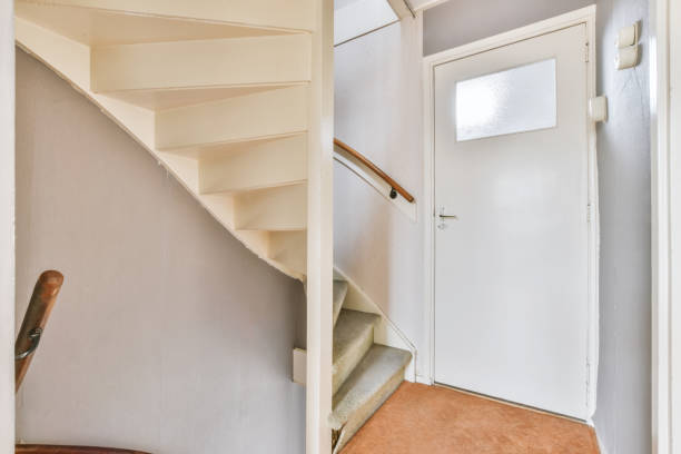 istock Stairway in a small apartment 1466319373