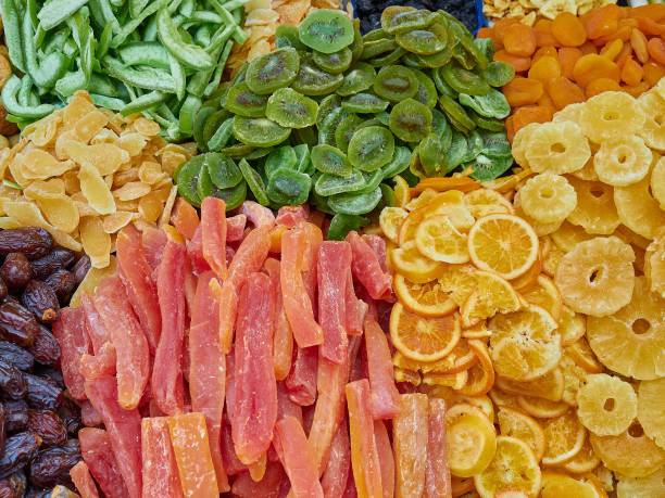 istock Closeup of different dry fruit dessert 1466320275