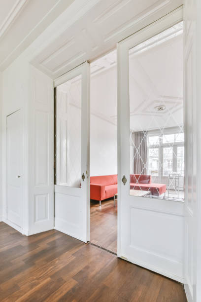 istock Door in a hall in a new house 1466320819
