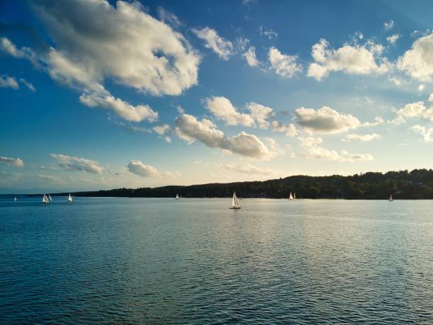 istock Sailboat on lake Starnberg 1466323704