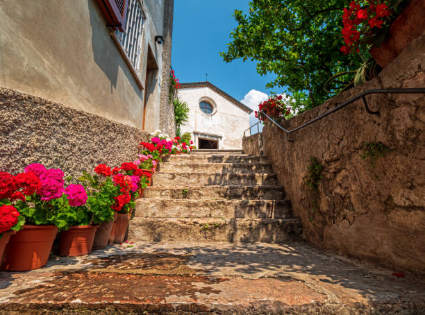 istock Church at Limone in Italy 1466324025