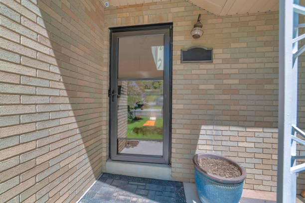 istock Image of a front door of a house. 1466325923