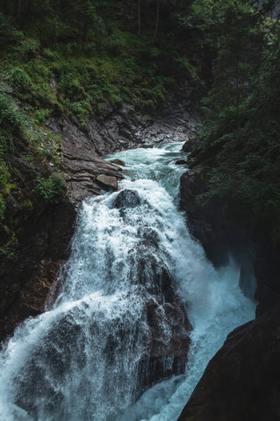 istock Big waterfall in the austrian alps. 1466326206