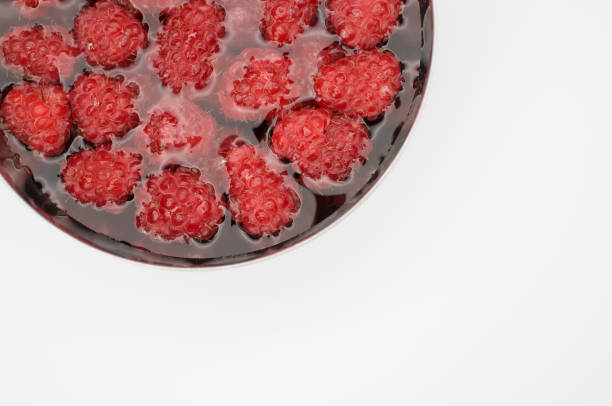 Fresh Raspberries macro