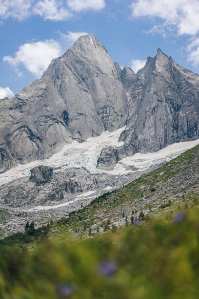 istock Piz Badile (Pizzo Badile), high alpine granit peak in summer 1466332462