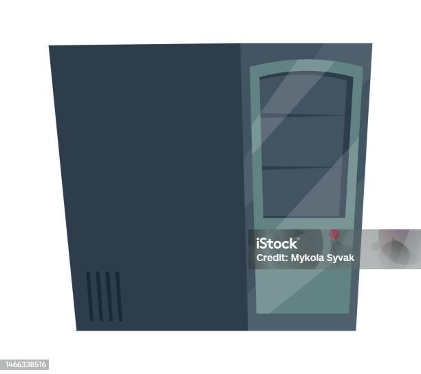 Computer System Unit Illustration Electronic Device Element Stock ...