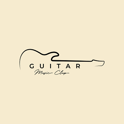 Guitar symbol Design Vector design Illustration