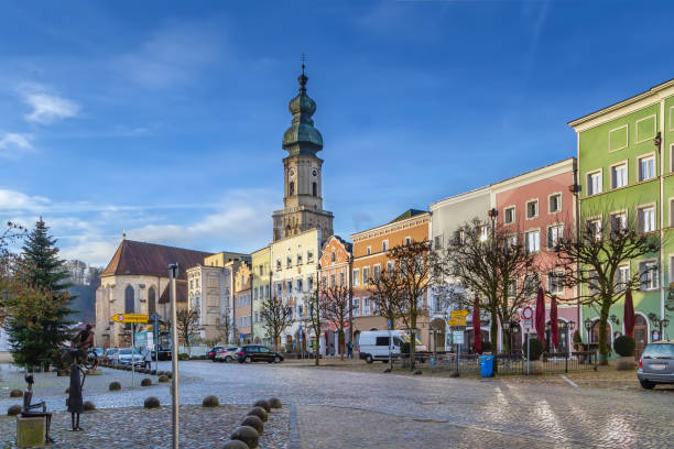 istock Town square, Burghausen, Germany 1466351923