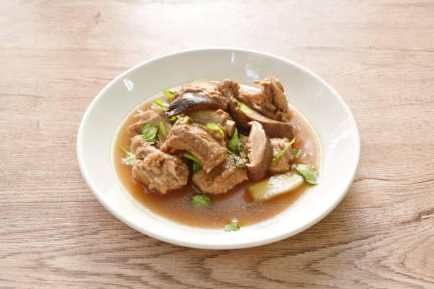 istock boiled pork bone with Chinese herb stew 1466353484