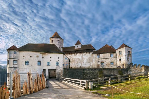 Main building of Burghausen Castle, Upper Bavaria, Germany
