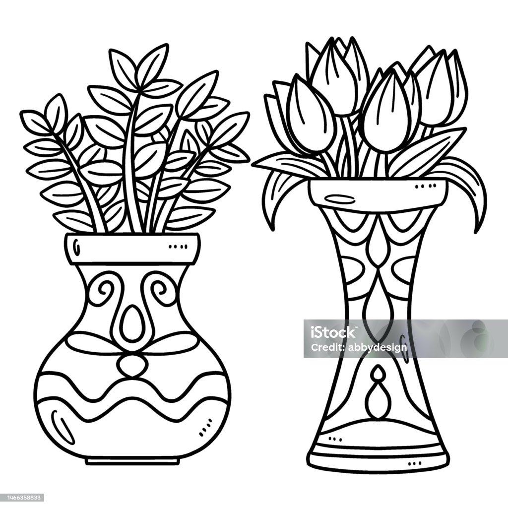 Ilustración de Dibujo De Primavera Plantas En Macetas Aisladas Para Colorear y más Vectores Libres de Derechos de Cambio - iStock Ilustración de Dibujo De Primavera Plantas En Macetas Aisladas Para Colorear y más Vectores Libres de Derechos de Cambio - iStock
