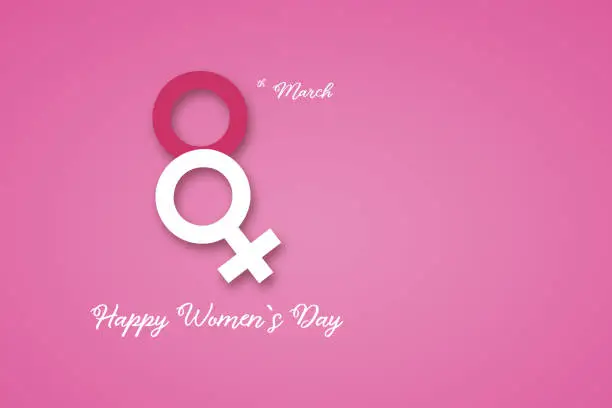 International womens day, woman empowerment, national womens day and gender equality abstraction.