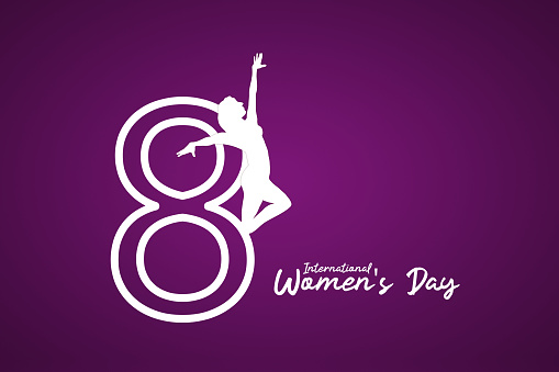 International womens day, happy womens day, national womens day and world women day screen.