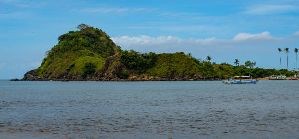 istock Boat in a tropical country 1466365271