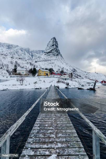 Reine The Hearth Of Lofoten Stock Photo - Download Image Now - Architect, Architecture, Beauty In Nature