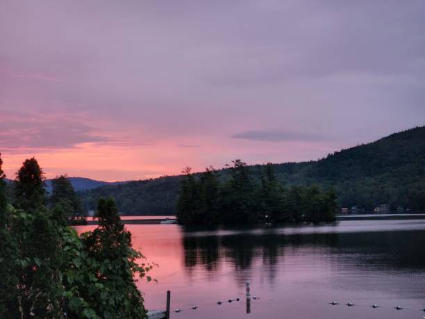 istock Sky over City/Lake 1466405836